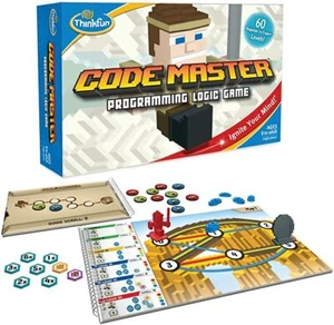 CODE MASTER Game PROGRAMMING LOGIC Problem Solving STEM Ages 8+ 1-Player SEALED - Picture 1 of 3