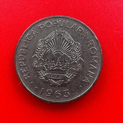 ROMANIA 1 LEU 1963 - Image 1 of 2