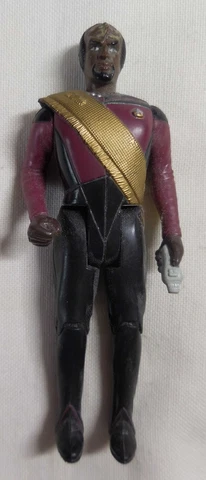 1988 STAR TREK: THE NEXT GENERATION TNG Galoob LIEUTENANT WORF 3.75" Figure Cover