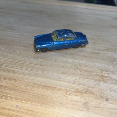 Husky, Jaguar MK10, Metallic blue, yellow seats, near mint Circa 1960's #122 - Image 1 of 4