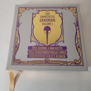 Easton Press Leather Bound Book The Annotated Sandman Vol. 1 With Bookplate - Picture 1 of 11