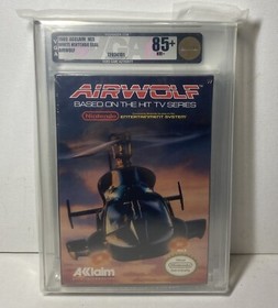 Airwolf (Nintendo Entertainment System, 1989) NES VGA 85+ SCATOLA COME NUOVA!