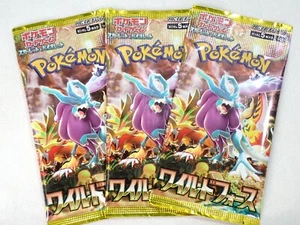 3 Packs Wild Force Booster SV5K Japanese Pokemon Card Scarlet & Violet SEALED - Picture 1 of 9
