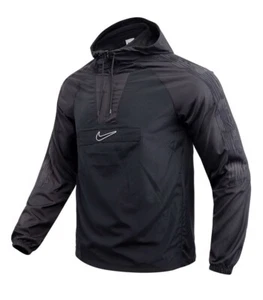 Nike Water Repel Academy Anorak Jacket (HJ3751) Hooded Pullover Windbreaker Top - Picture 1 of 5
