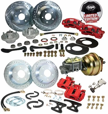 61 62 63 64 LINCOLN CONTINENTAL FRONT REAR BIG DISC BRAKE CONVERSION W/ BOOSTER - Image 1 of 4