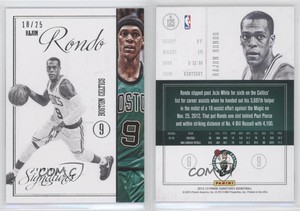 2012-13 Panini Signatures Stars /25 Rajon Rondo #125