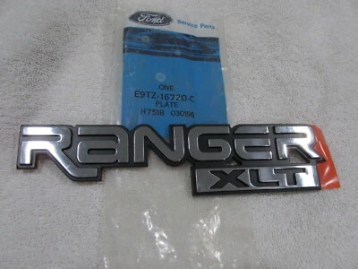 FORD OEM 1989-2005 Ford RANGER FRONT FENDER EMBLEM   PART E9TZ-16720-C Foto 1 de 2
