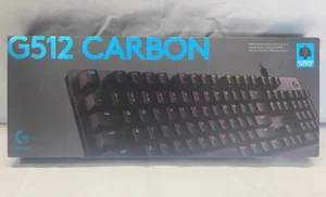 Mechaniczna klawiatura do gier Logitech G512 Carbon RGB, nowa - Zdjęcie 1 z 4