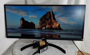 LG 29WK500-P 29" UltraWide Full HD IPS LED Monitor GRADE B 2*HDMI SEE NOTES  - Picture 1 of 8