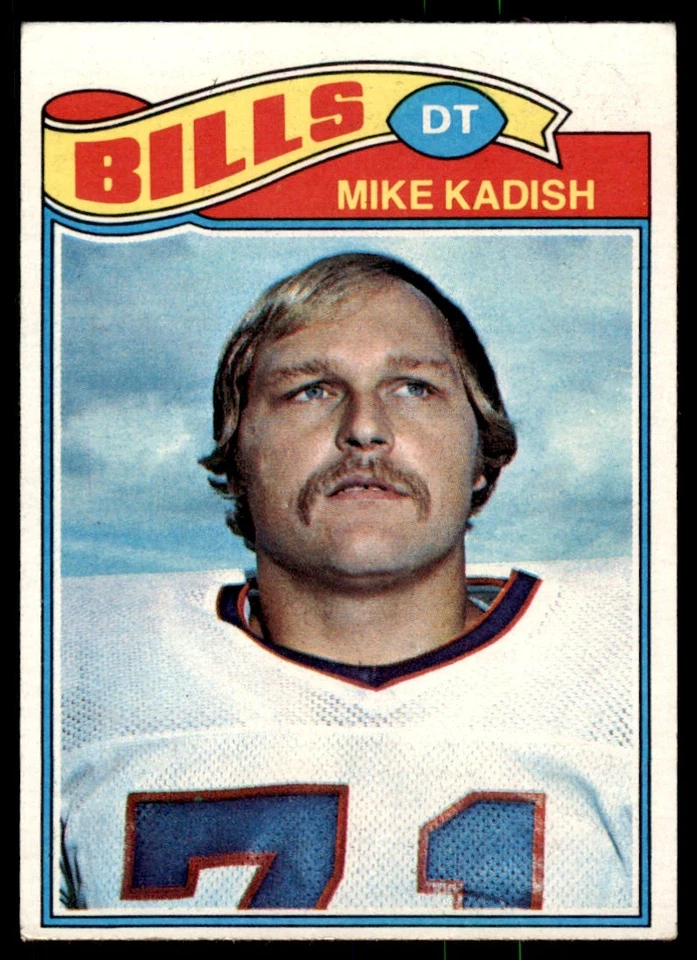 1977 TOPPS MIKE KADISH . BUFFALO BILLS #353 - Image 1 of 2