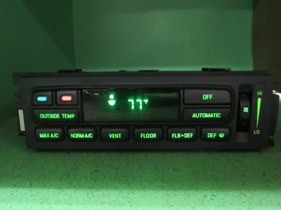 98-00 CROWN VIC EATC AUTOMATIC CLIMATE HEATER CONTROL F8AH-19C933-AF REBUILT 233 - Image 1 of 4