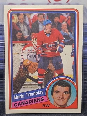 84-85 O-Pee-Chee Mario Tremblay 🚨🚨🚨 Montreal Canadiens  - Image 1 of 2