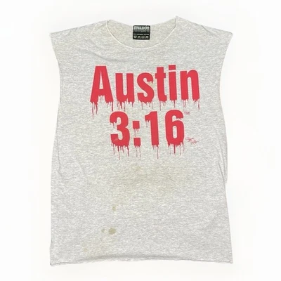 Camiseta sin mangas WWE Stone Cold Blood Stone Steve Austin vintage 3:16 Foto 1 de 2