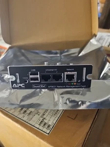 APC Schneider AP9631 UPS Network Management Card 2 Environmental Monitoring - Picture 1 of 5