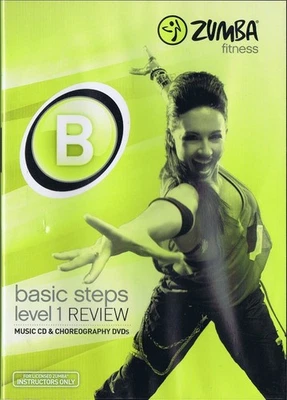 Zumba Fitness Basic Steps Level 1 Review DVD CD Set Instructor ZIN Workout - Bild 1 von 4