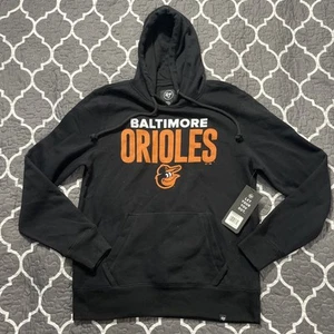 NWT ‘47 Baltimore Orioles AL east Men’s Hoodie Sz Small - Picture 1 of 4