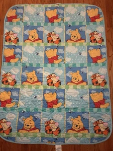 Edredón edredón manta cuna cama vintage Disney Winnie The Pooh And Tigger - Imagen 1 de 8