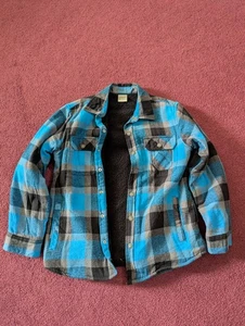 Canyon River Blues Jungen Sherpa gefütterter Flanell Gr. M (10-12) - Bild 1 von 4