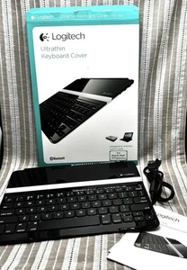 Funda Teclado Ultradelgada Logitech Negra iPad 2 y iPad 3ª Generación - Imagen 1 de 2