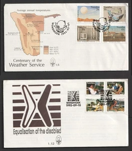 Namibia Two FDC First Day Covers. SWA South West Africa - Picture 1 of 3