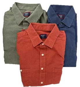 Untuckit Paket mit 3 langärmligen Button-Down-Hemden für Herren Medium Hemsworth Veneto - Bild 1 von 12