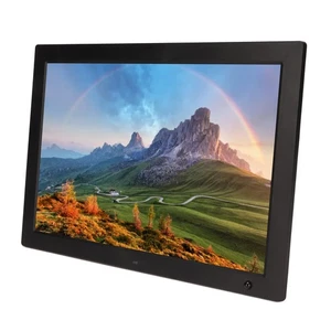 Digital Photo Frame 17in HD Motion Sensor Video Music Electronic Picture Fra NEW - Afbeelding 1 van 18