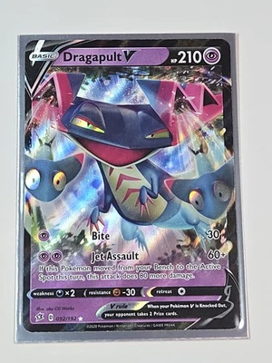 Dragapult V 092/192 SWSH02: Rebel Clash  NM - Image 1 of 4