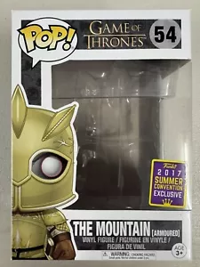 The Mountain 54 ~ Game of Thrones ~ Funko Pop Vinyl ~ (BOX & INSERT ONLY) - Picture 1 of 6