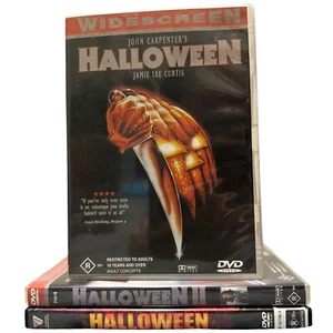Halloween (1978) 1 2 - Halloween (2007) - DVD - Horror - Region 4 - Bundle - Picture 1 of 13