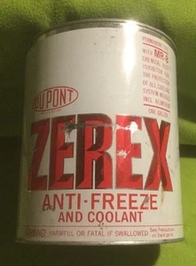 Vintage ~ DUPONT ~ ZEREX ~ Frostschutz ~ 1 Gal ~ Dose - Bild 1 von 9