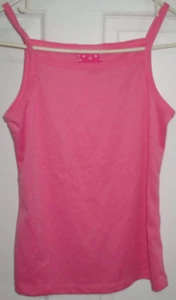 New Sanrio Hello Kitty Cami Top Camisole Pink Girl Size 14 16 XL Spaghetti Strap - Picture 1 of 4