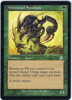 Wirewood Symbiote Scourge Uncommon – MTG Magic the Gathering Card - Image 1 of 2