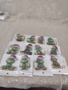 grinch christmas ornaments 12 Pack Bundle 8 - Picture 1 of 13