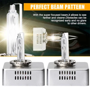 2X D5S Xenon Headlight HID Bulb For Chevrolet Silverado 1500 GMC Sierra Terrain - Picture 1 of 19