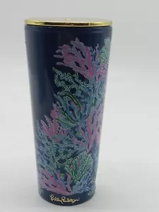 New no box or straw. Lilly Pulitzer Stainless Steel Insulated Tumbler coral reef - Picture 1 of 8