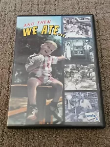 And Then We Ate DVD PBS WVIZ Cleveland Ohio Documentary 1940s 1950s Food Dining - Picture 1 of 4