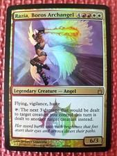 MtG Foil RAZIA, BOROS ARCHANGEL 223/306 Ravnica: City of Guilds RAV Magic NM