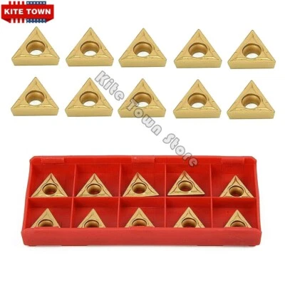 10pcs TCMT32.51 TCMT 16T304 US735 Carbide Inserts Milling Blade US Free Shipping