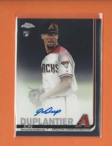 Chrome RC Jon Duplantier 2019 con tarjeta automática #RA-JD Arizona Diamondbacks - Imagen 1 de 1