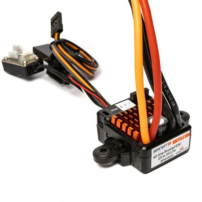 NEW Spektrum Firma 60A Lite Brushed Smart ESC / 2S-3S IC3 Connector - Image 1 of 3