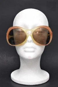 VINTAGE LADIES SAFILO OVERSIZE SUNGLASSES ITALY ACETATE OMBRE FRAMES SIGNED - Picture 1 of 6