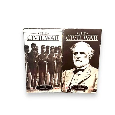 "THE CIVIL WAR" 1862 & 1863 2 VHS TAPES  - Image 1 of 3