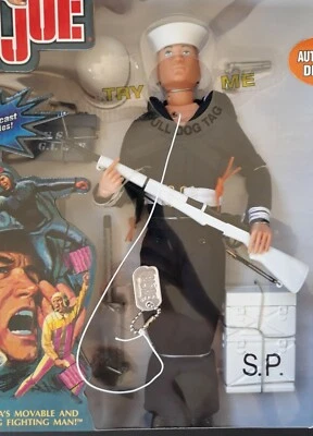 FIGURA HASBRO 1/6 12 PULGADAS GI JOE ADVENTURE TEAM PARKING ACTION MARINERO  Foto 1 de 4