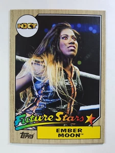 2017 Topps WWE Heritage 〜 NXT FUTURE STARS #3 EMBER MOON - Picture 1 of 2