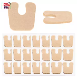 24 Pcs U-Shaped Felt Callus Pads,Pressure Relief for Corns,Calluses from Rubbing - Picture 1 of 12