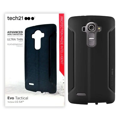 Tech21 Evo Tactical Flex Shock Rugged Drop Impact Absorbing Case For LG G4 - Image 1 of 4