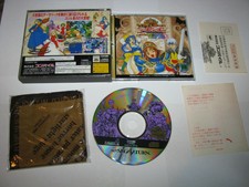 Waku Waku Puyo Puyo Dungeon Sega Saturn Japan + bandana (no manual) US Seller 