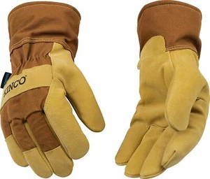 Kinco 1958-XL Men's Lined Waterproof Suede Pigskin Gloves, X-Large - Picture 1 of 1