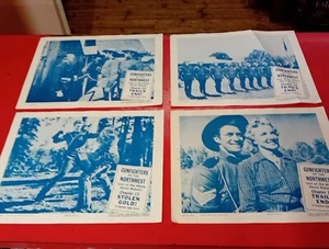 Gunfighters Of The Northwest 1954 Lobby Cards X 4 14 X 11".  - Bild 1 von 5