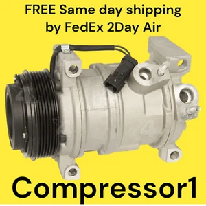 AC Compressor Dodge Grand Caravan 3.3L 3.8L Chrysler Town & Country 2008-2010 - Picture 1 of 2